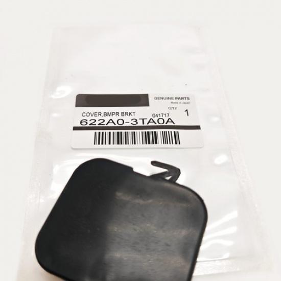 622A03TA0A Front Bumper Tow Hook Cover Cap Black For 2013-2015 Nissan Altima