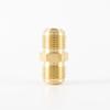 1pc Air Conditioner 1/4 3/8 1/2 5/8 3/4 SAE 45 Male Flare Straight Union Coupling Brass Fitting Propane Natural Gas