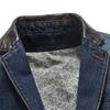 Casual Brand Clothing Slim Fit Jeans Blazer Masculino Suit Jacket