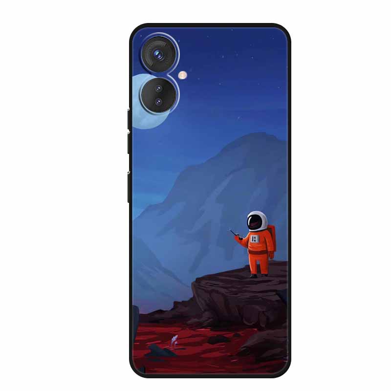For Tecno Spark 9 Pro Case Astronaut Silicone TPU Soft Back Cover Cases For Tecno Spark9 Pro 9Pro KH7 KH7n Funda Spaceman Capa