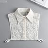 Girls Bowknots Lapel Shirt Detachable Collar Autumn Sweater Blouse Women Fake Collar Girls Removable Shirt Neck False Collar