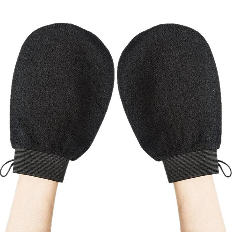 1Pc Dual Side Exfoliating Glove - Silicone Body Scrubber For Deep Cleansing & Dead Skin Removal, Bath Shower Use