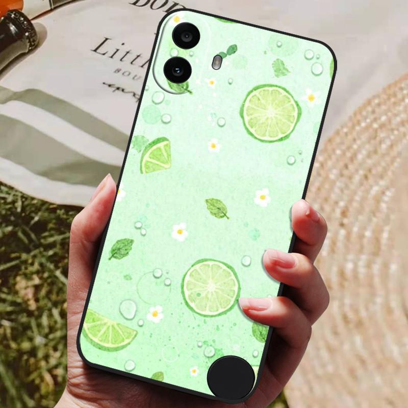 For Nothing CMF Phone 1 Case Luxury Silicone TPU Soft Phone Cover for Nothing CMF Phone 1 Phone1 Shockproof Funda Shell Cute Cat
