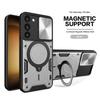 Suitable for Samsung Note20 Car Magnetic Suction Mobile Phone Case Samsung S23ultra Push Window Anti Fall Protection Case