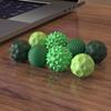 2-8PCS Silicone Magnetic Sensory Ball Fidget Toy Worry Ball Autism Calming Fidgeting Toy Adult Anxiety Relief Stress Sensory Toy