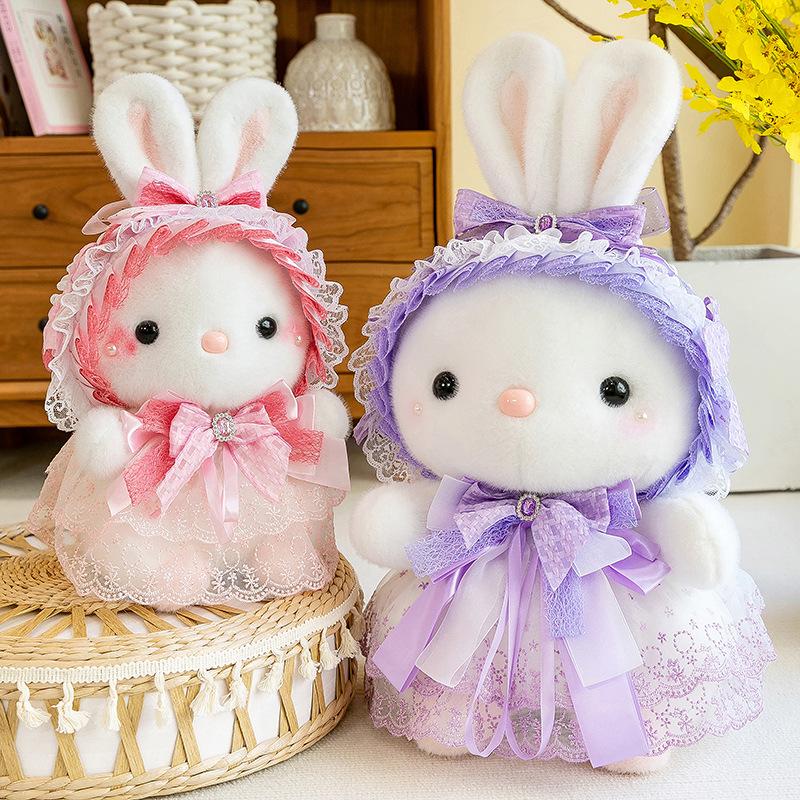 New Cute Doll Doll Lisa Rabbit Doll Plush Toy Rabbit Rag Doll Lolita Gift Women