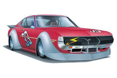 AOSHIMA Works Hawk Serisi Celica LB Works Plastik Model Kalıplama Rengi 1/24 No.2