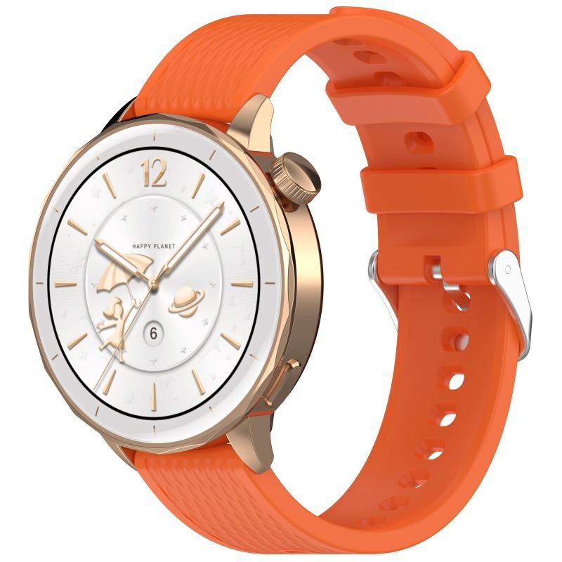 Klassisches 18mm Silikonarmband Anzug für OPPO Watch X3 Mini X2 mini Hautfreundliches Silikonarmband mit Diamantmuster