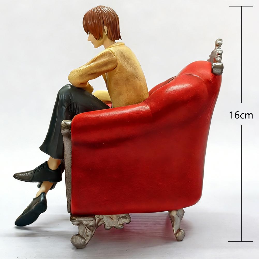 Anime Amane Misa Figure L Action Figure Light Yagami Collectible Model Doll Misa Amane Figurine Amine Toys Birthday Gifts 16cm