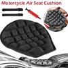 Motorcycle 3D Cushion Pad Motorcycle Cushion Pad with Non-Slip Bandages Fixed Pillow Durable Sunscreen Comfort Gel Seat
