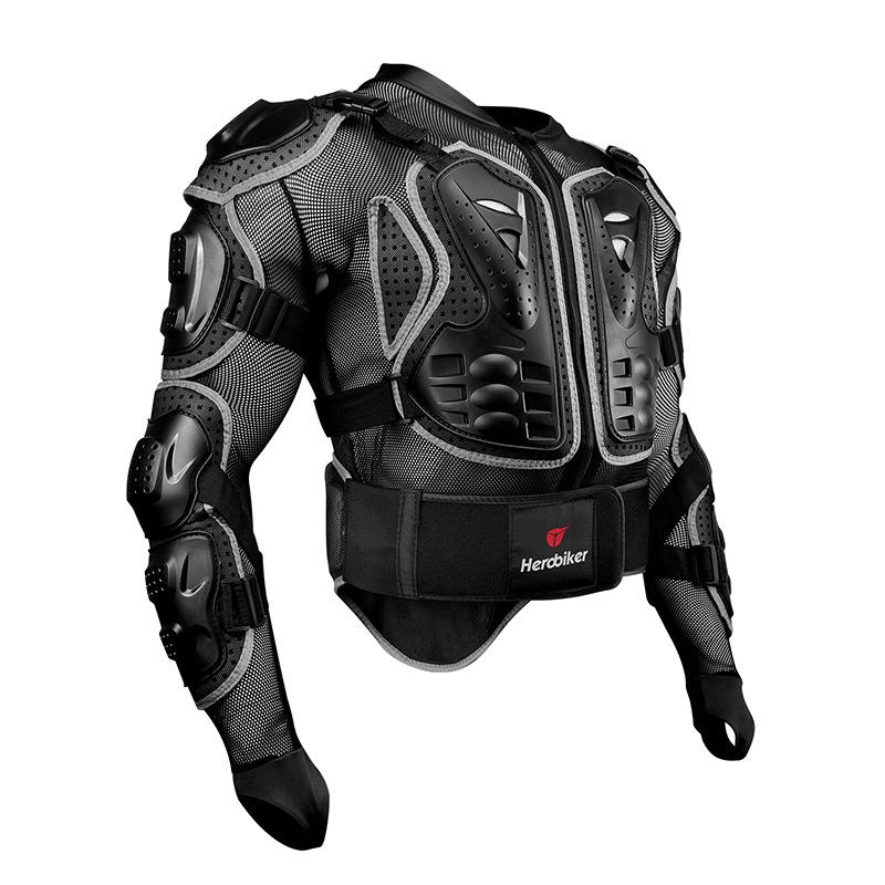 Equipo de Protección para Motocicleta: Traje de Armadura Todoterreno Anticaídas/Anticolisión para Carreras y Seguridad