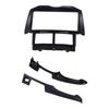 Panel Frontal para Radio Estéreo 2DIN para Coche, Panel de Marco para Salpicadero, Reemplazo para Yaris Vitz Platz 2005‑2011 Negro