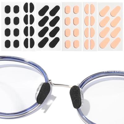 Unisex Glasses Holder Without Creasing Non-slip EVA Nose Pads Eyeglasses Nosepads Self-adhesive