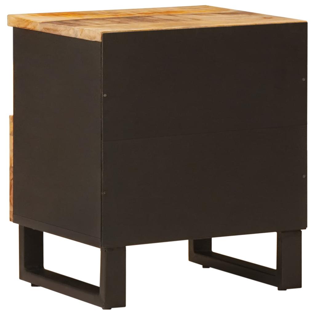 Nightstand Brown 40 x 33 x 46 cm Solid Mango Wood