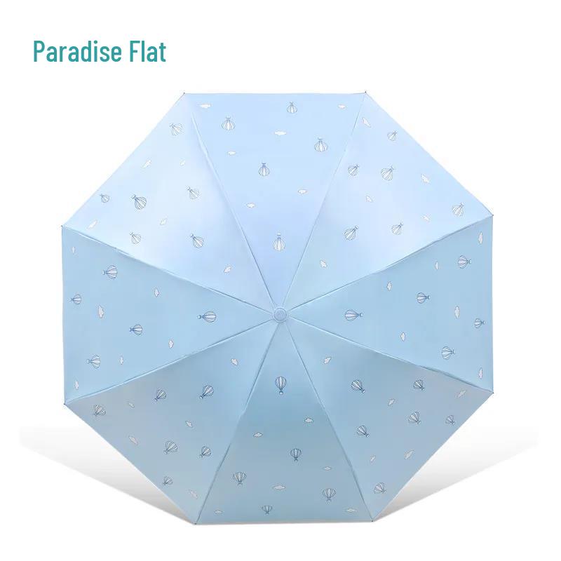 Tiantang 33738 Three-Fold Sun & Rain Umbrella