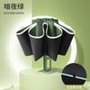 New 10-bone Vinyl Sunscreen Automatic Double Keel Ring Buckle Handle Three-fold Umbrella Fixed Umbrella