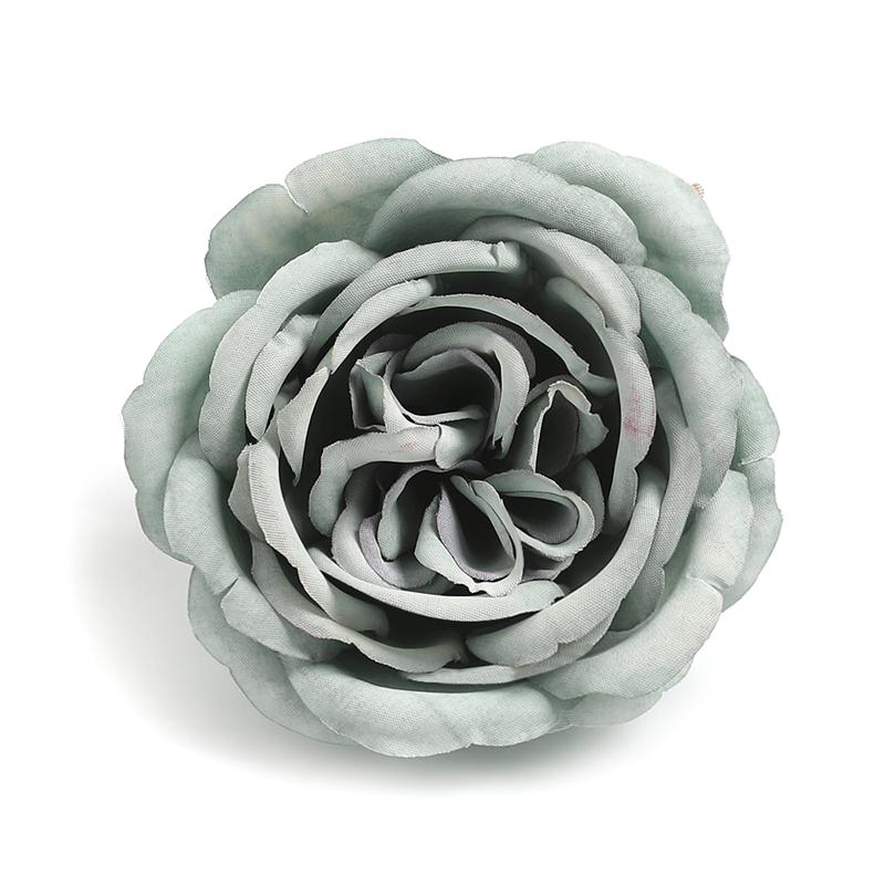 1/2/5Pcs Silk Retro Rose Heads Artificial Flower Decor Wedding Bridal Hairdress Home Party Decoration Fake Flower Wall Accessory