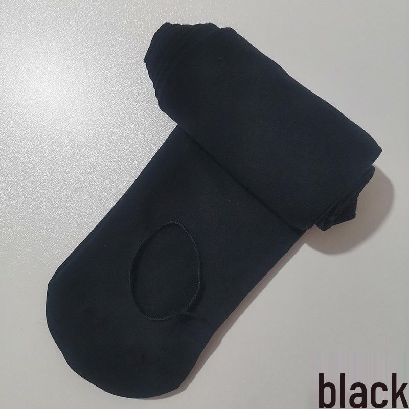 

Детские колготки для балета 80 ден без ластовицы с отверстием, тонкие белые носки для весны и лета L (Height 105-130cm)