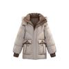 Cloud Puff Medium and Long Cotton Clothing Women's Winter New Fashion Foreign Style Loose Hooded Warm Jacket Thick