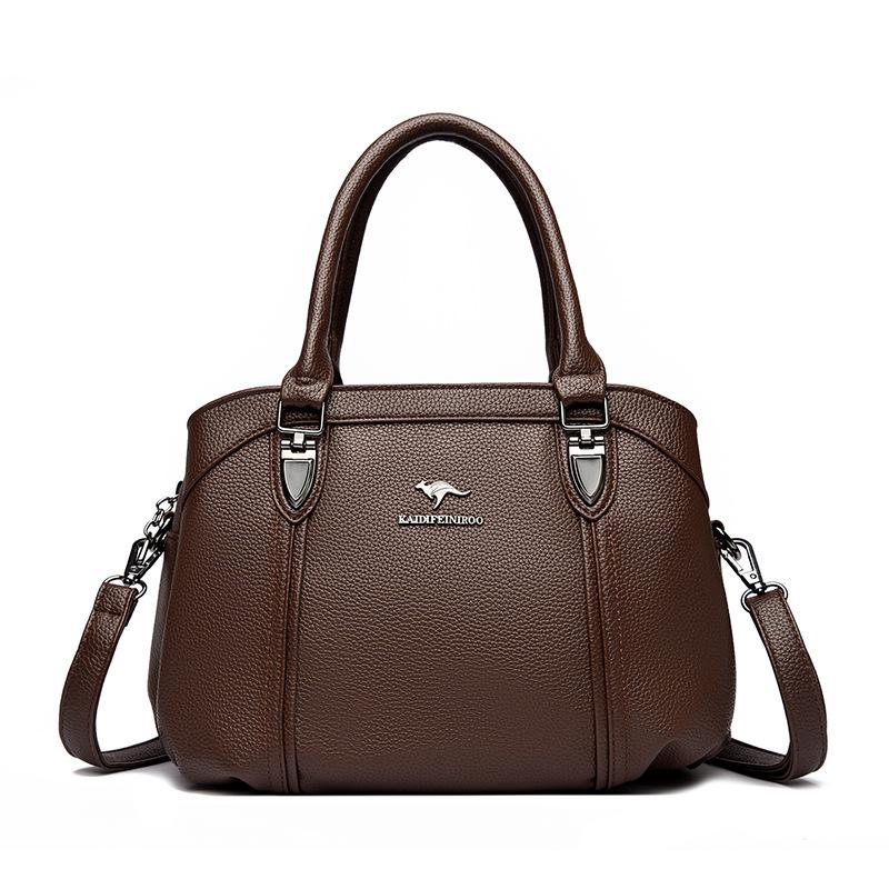 Umhängetasche, Mom Bag, Einzel-Schultertasche, Mehrere Fächer, Damen-Tasche mit großem Fassungsvermögen