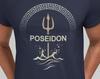 Poseidon Antiker Griechischer Gott des Meeres - Dreizack des Poseidon T-Shirt