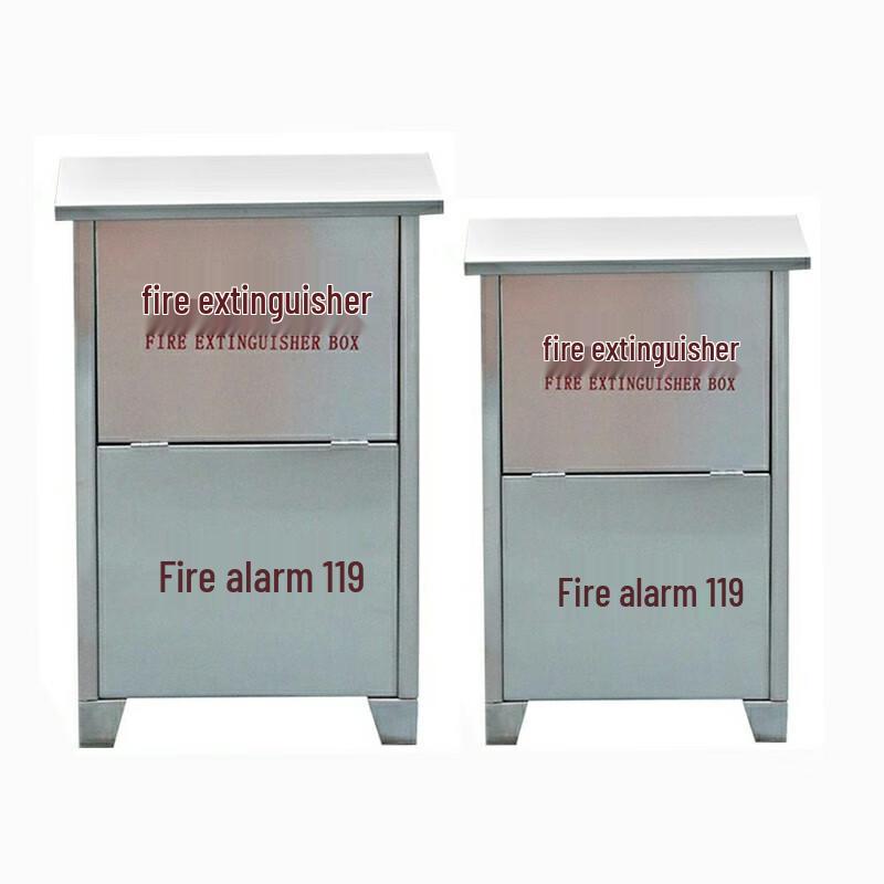 Tongtai Changhao Floor-standing Stainless Steel Fire Extinguisher Cabinet