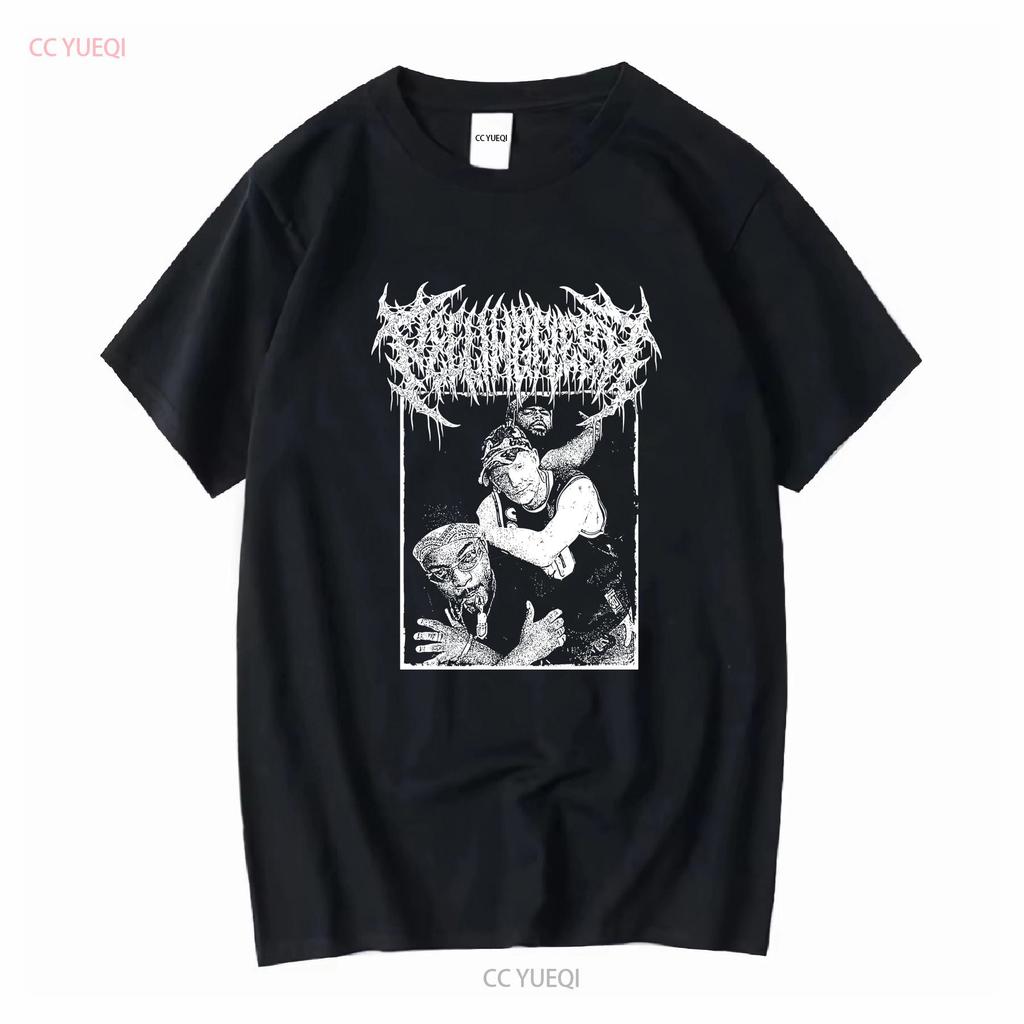 Rare Peelingflesh Black T Shirt S 3XL All style Trudging Bulldoze Thuggery HTF vintage Washed homme Stylish Breathable Slightly
