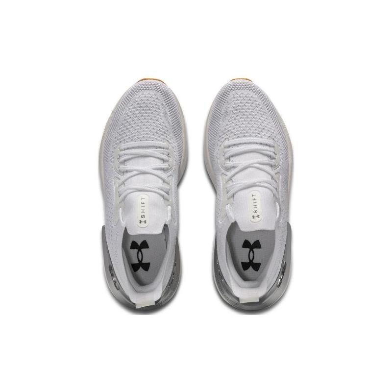 Under Armour Shift Tennis Shoes 'White Silver' Women's Sneakers 3027777-101