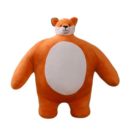 Compre Stuffed Animal Doll Panda Small Head Big Body Lion Sloth