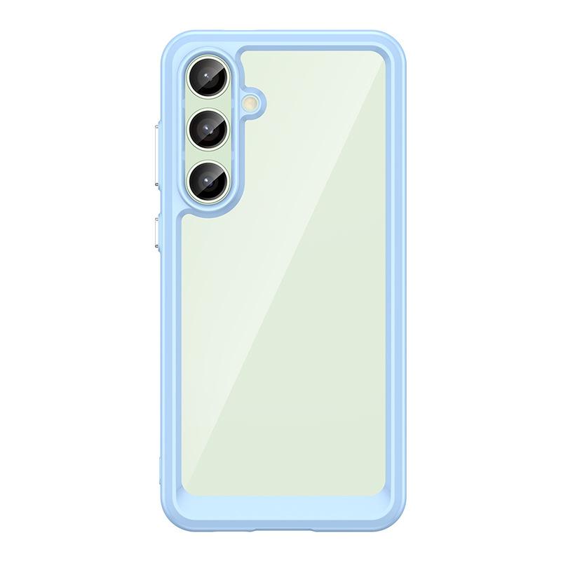

Samsung Galaxy S24 FE Case, Clear Transparent Phone Case Cover for Samsung Galaxy S24 FE світло-синій колір