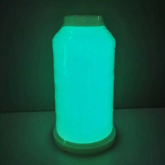 1 role 150D/2 Svítící příze Poutavá Super Jasná Plná barva DIY Denní použití Světelná Vyšívací Šicí nit na tašku