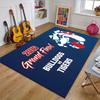 Western Bulldogs Polyester Carpet, Soft Indoor Mat for Office Chair, Living Room, Computer Desk - Decorative Home Office Rug Design