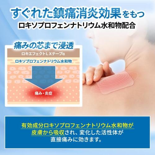 [Category 2 OTC Drug] Loki Effect LX Tape ×, Large Size, 7 Sheets X 2