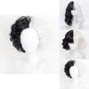 Elegante Parrucca Cosplay Cruella Capelli Corti Fibra ad Alta Temperatura Per Donne