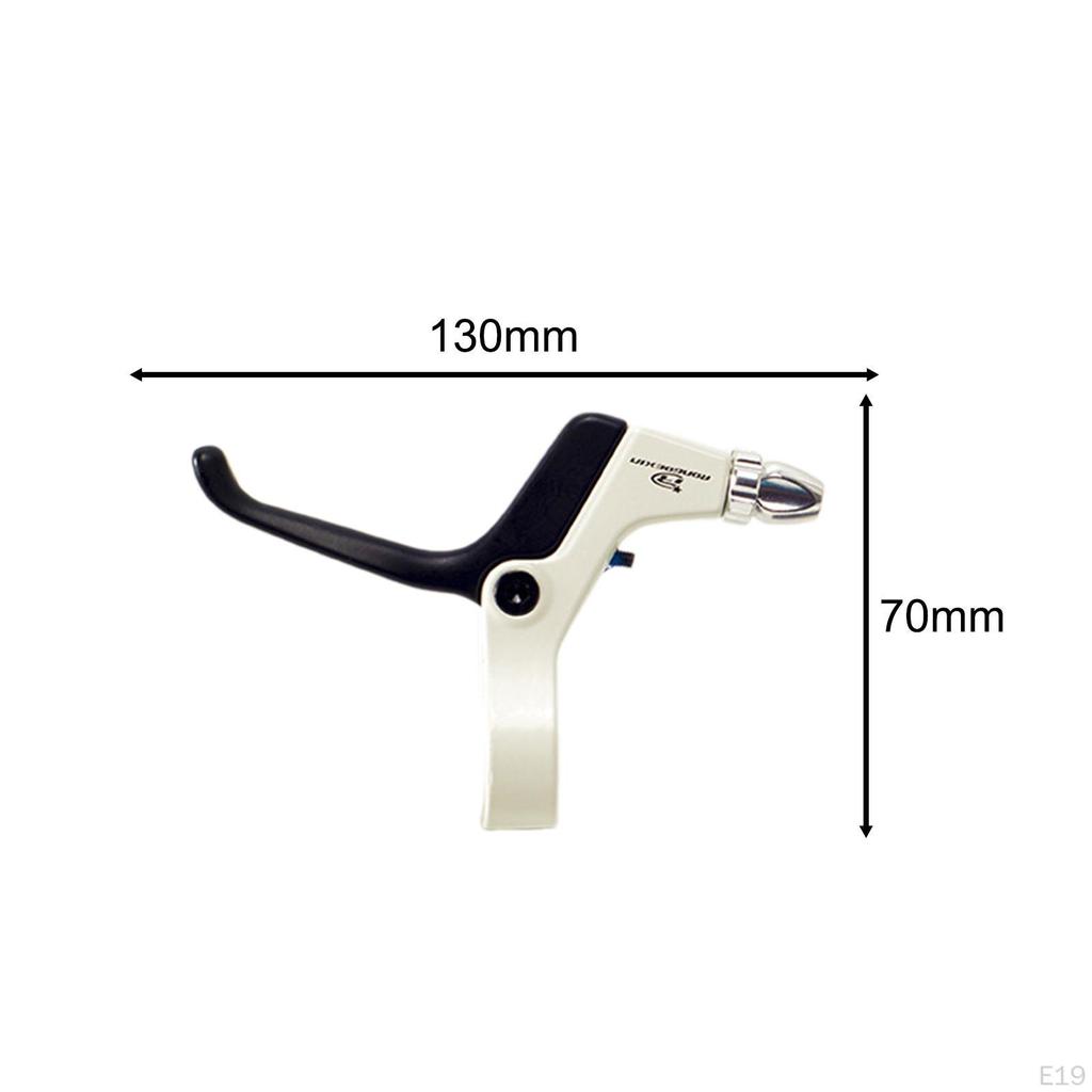 1 para dźwigni hamulca rowerowego, Uniwersalna aluminiowa dźwignia na kierownicę dla roweru dziecięcego, 2,2 cm