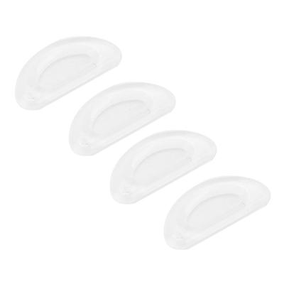 20 Pairs Silicone Material Mini Glasses Nose Pads Transparent White Air Cushion Design Non Slip Nose Pads Eyeglasses Nose Pads
