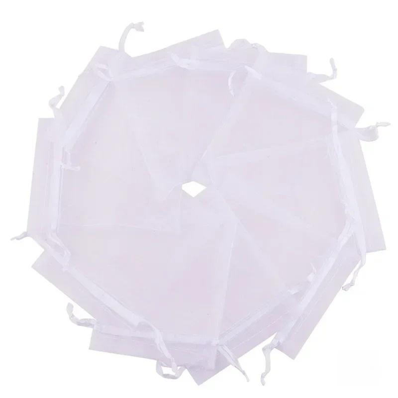 

White Weave Tape Jewelry Display Home Party Supplies Small Family Events Decorations And Accessories 7x9cm 9x12cm 7x9cm 20pcs белый