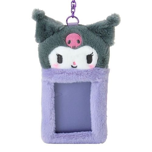 Sanrio Boa Fabric Trading Card Holder (Enjoy Idol) Kuromi 370665
