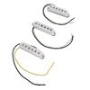 3 Pieces Guitar Pickup Set Bridge Middle and Neck Pickups Replacement 6 String Electric Guitar