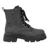 Miso Womens/Ladies Bella Low Block Heel Biker Boots
