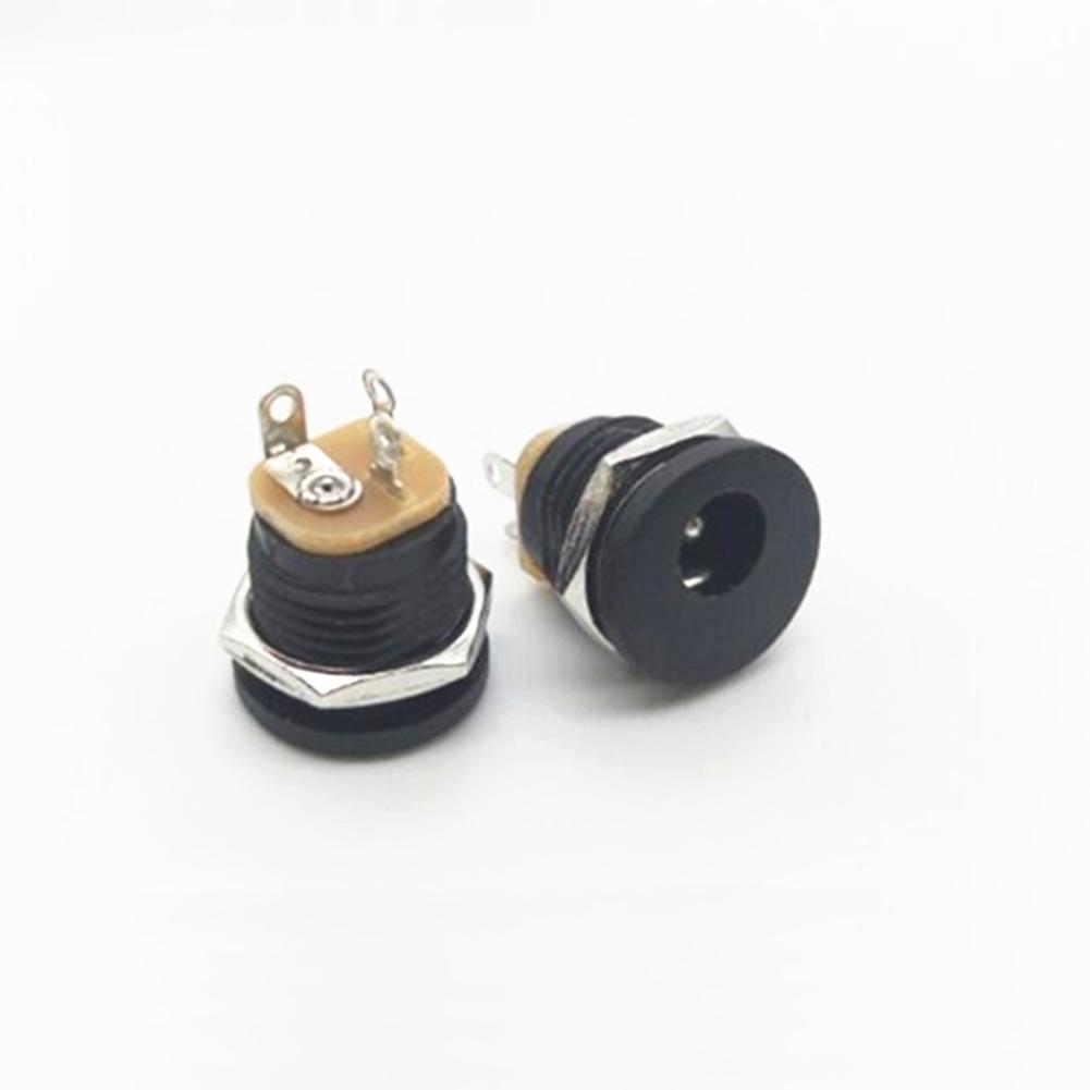 10Pcs 9V12V DIY Guitar Effects  for Pedal Power DC Connectors Socket   2.1mm
