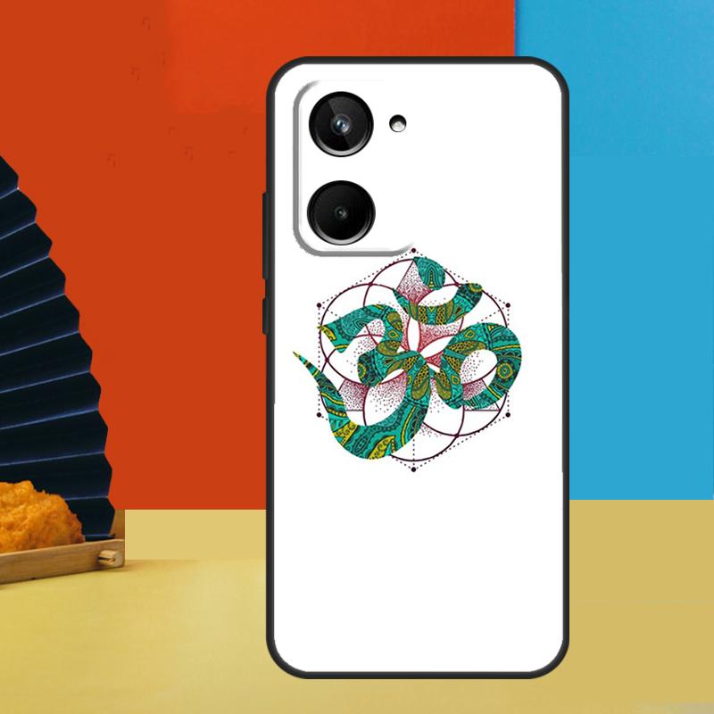 Aum Om Namaste Symbol Zen Yoga For Realme 11 9 10 12 Pro Plus C55 C53 C51 C33 C31 C30 C25s C21Y C15 C11 GT3 GT Neo 5 Case