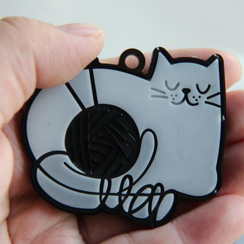 Creative Silicone Casting Molds Cats Shape Necklace Molds Suitable for Making Animal Necklace and Earrings Pendant