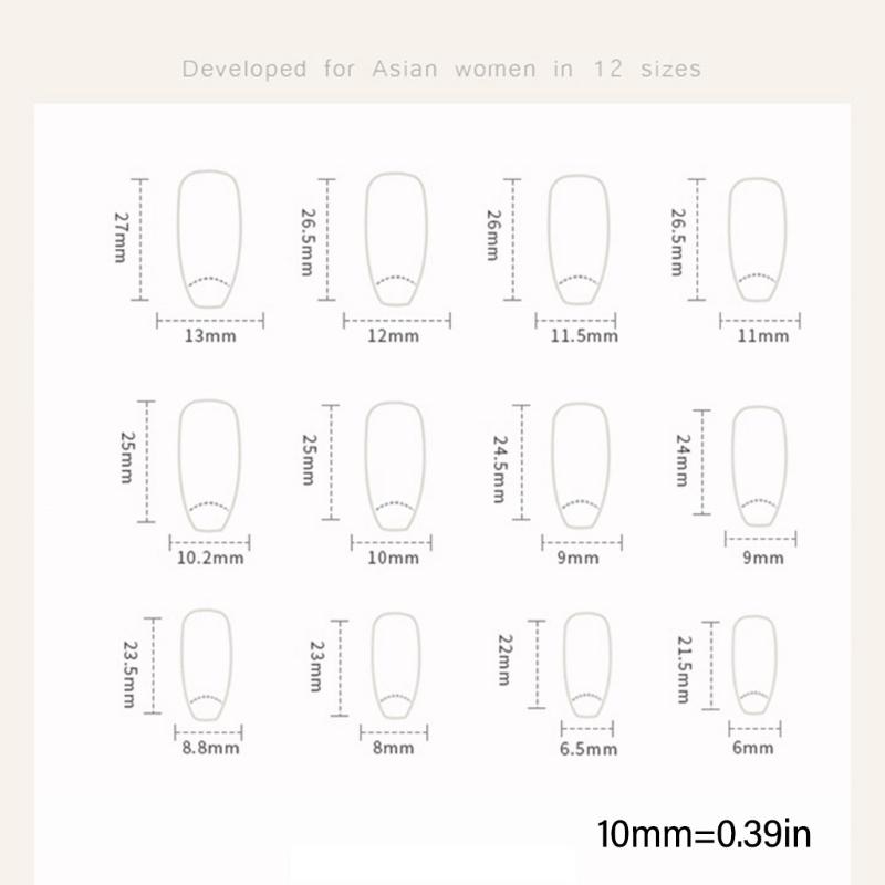 24 Stück mittellang aufsteckbare Nägel quadratische Falschnägel mit Blumendesigns schimmernden Verläufen künstliche Nägel für Damen Nagelkunst