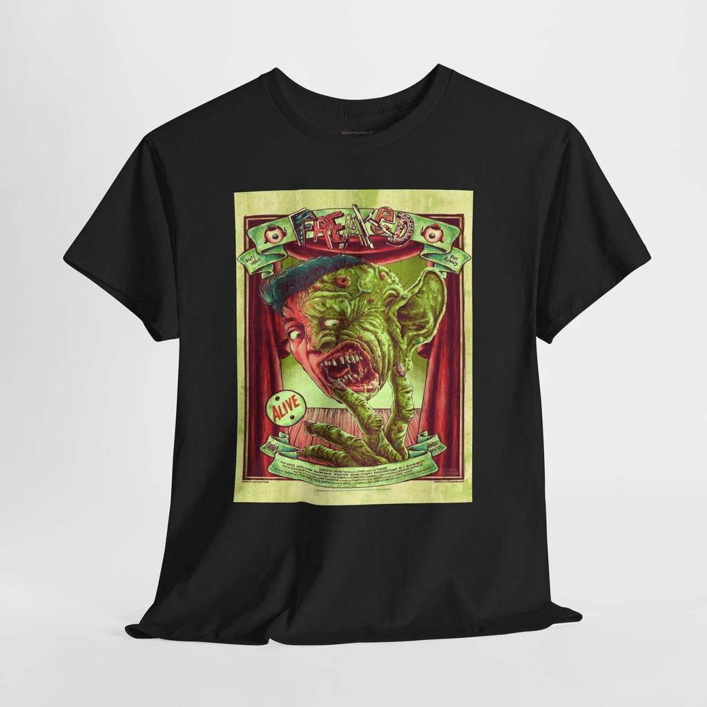 Freaked 1993 Retro Movie Poster Horror Unisex Graphic T-Shirt