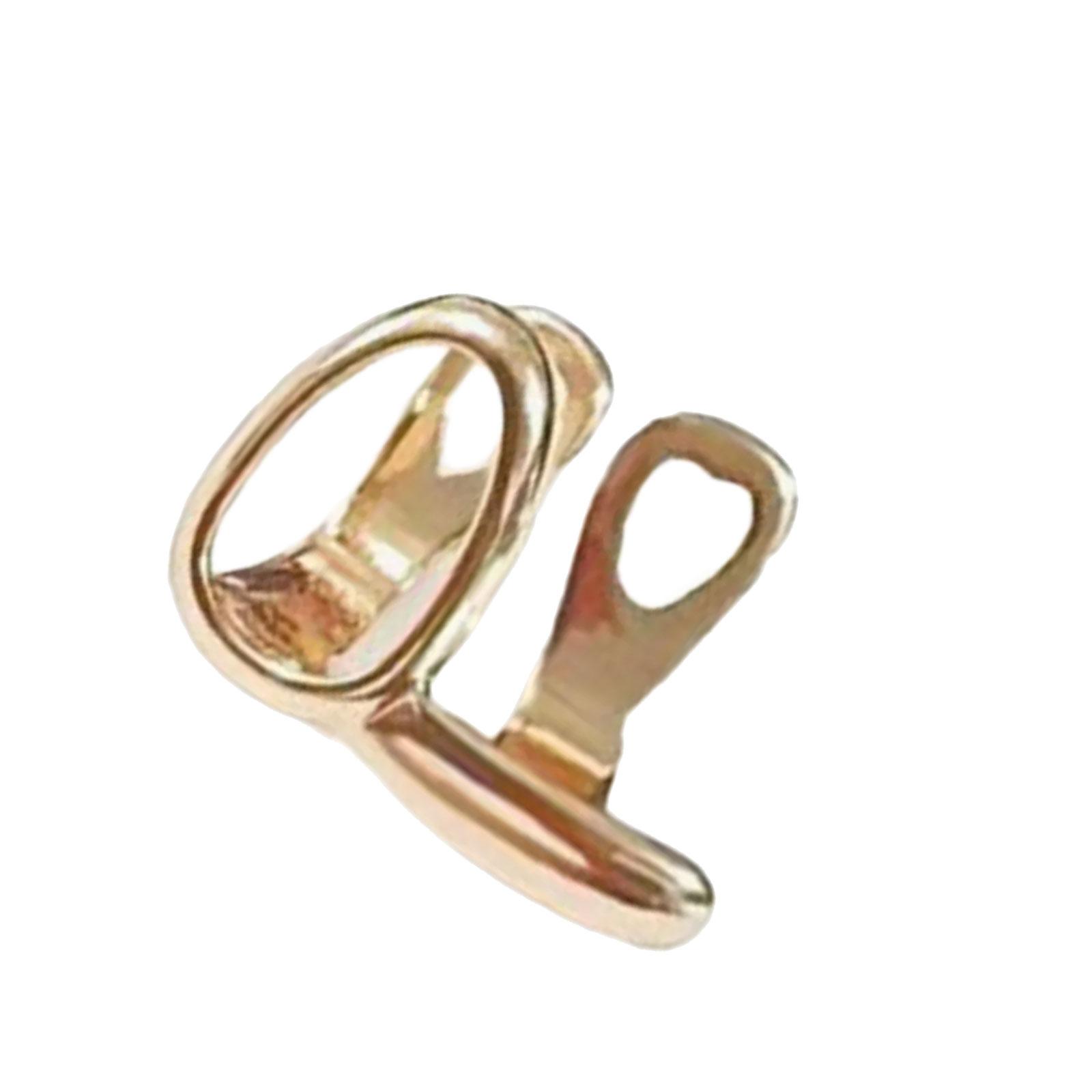 

Sophisticated Double Color Barbell Piercing Jewelry 1.9cm Brass Electroplated Steel Lightweight Design For Comfortable Daily Use