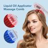 Electric Head Massager Device Red Light Therapy Vibration Hair Scalp Massage Comb Electric Scalp Oil Applicator Anti-Hair Loss