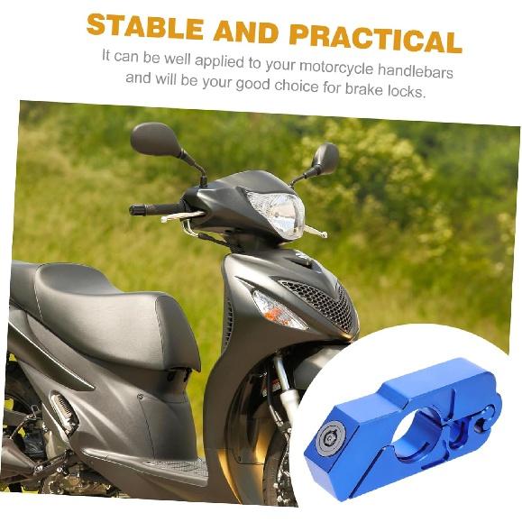 GLEAVI 1 шт. замок тормоза руль мотоцикл замок анти-руль тормозной рычаг замок мотоцикл — фото 7
