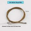 Electrician Tools Wire Puller Connector Head Connect To 3mm Wire Wire Cable Elastic Threader