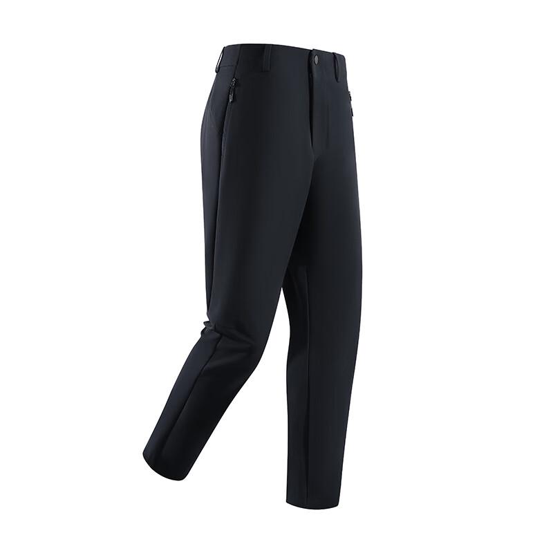 S.BATTIER Unisex Outdoor Fleece-Lined Softshell Pants